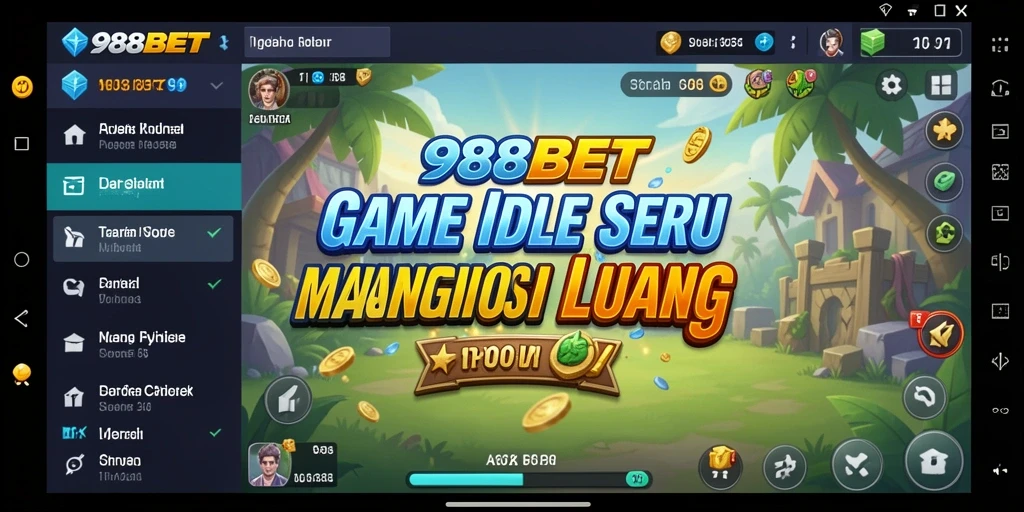 Tampilan gameplay menarik dari 988BET dengan elemen Idle yang menawan.