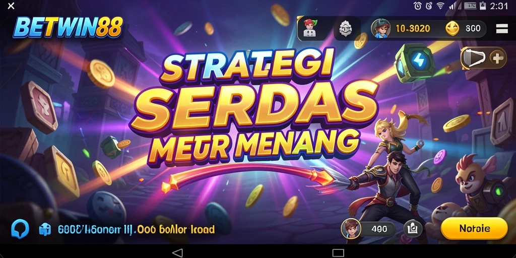 Tampilan gameplay BETWIN88 yang penuh aksi dan strategi.