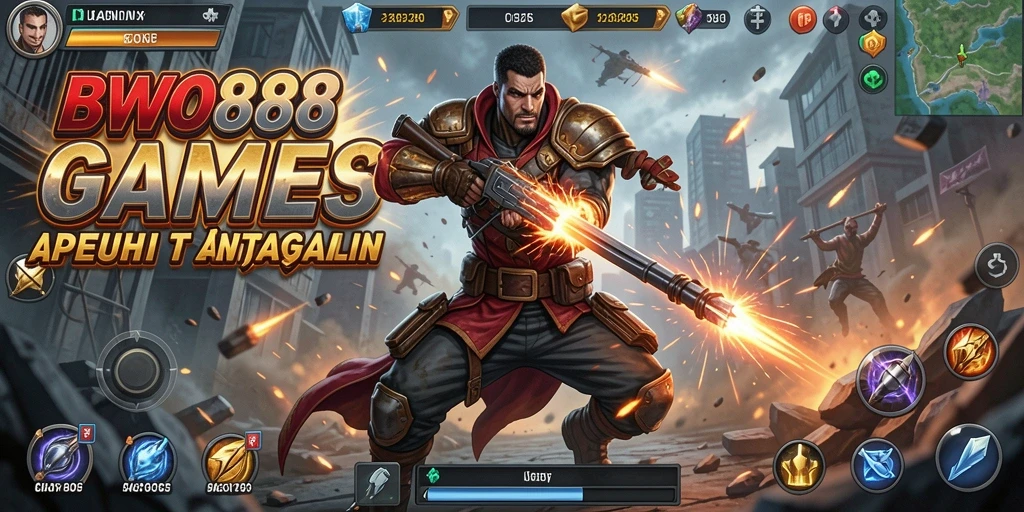 Tampilan gameplay BWO888 yang penuh aksi dan intens.