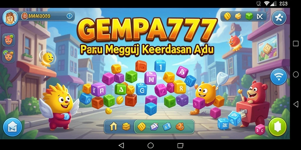 GEMPA777 menampilkan gameplay Puzzle yang menantang dan menarik.