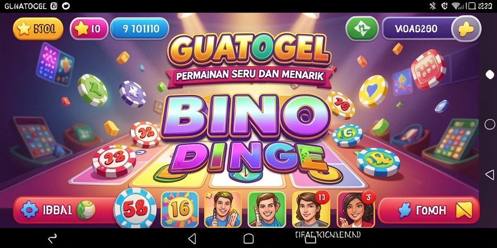 Tampilan gameplay GUATOGEL yang seru dan interaktif.