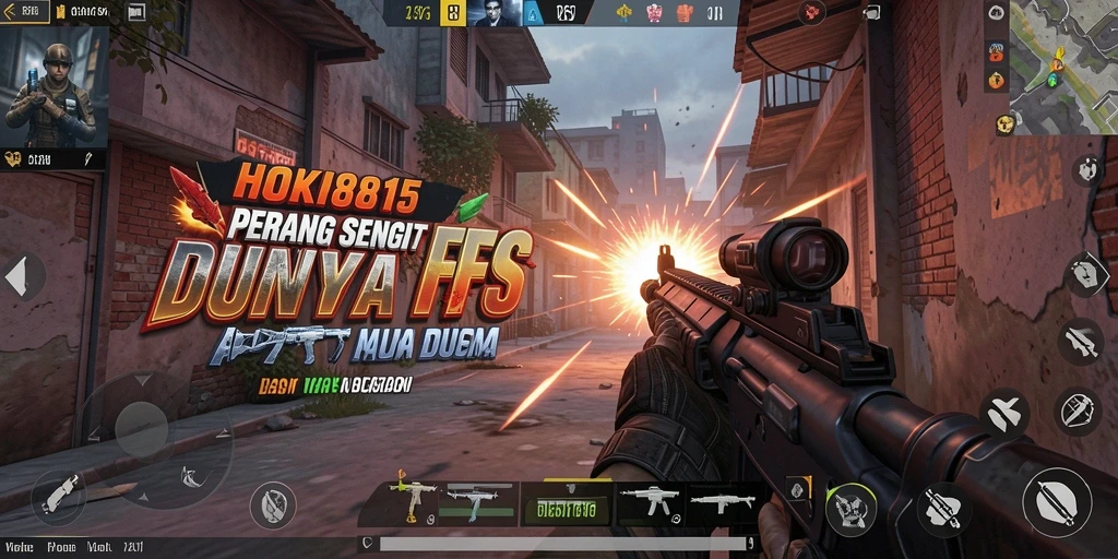 Tampilan gameplay dari <strong>HOKI8815</strong> yang penuh aksi dan visual mengesankan.