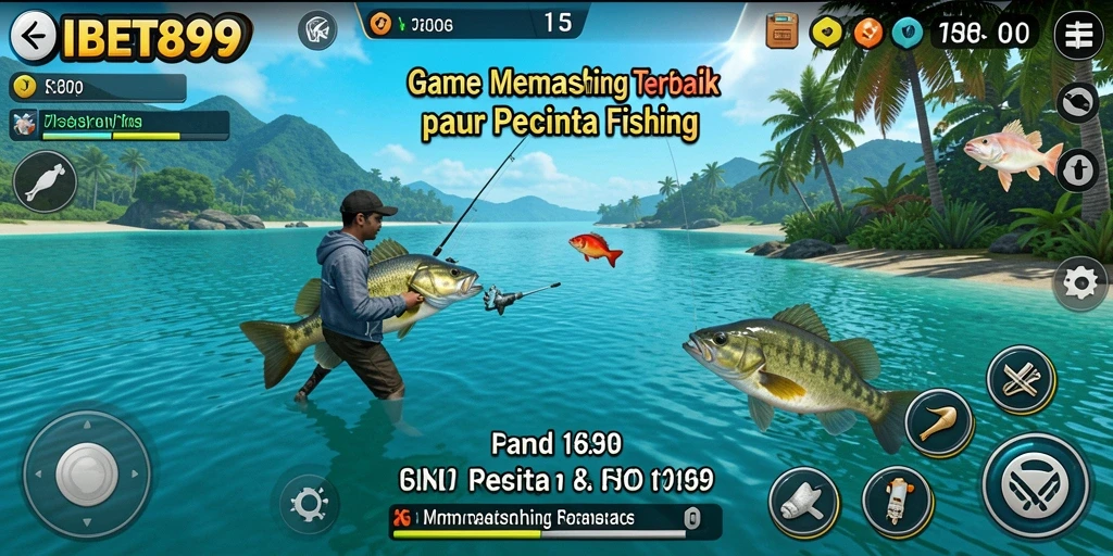 Tampilan gameplay Fishing yang mendebarkan di IBET899.