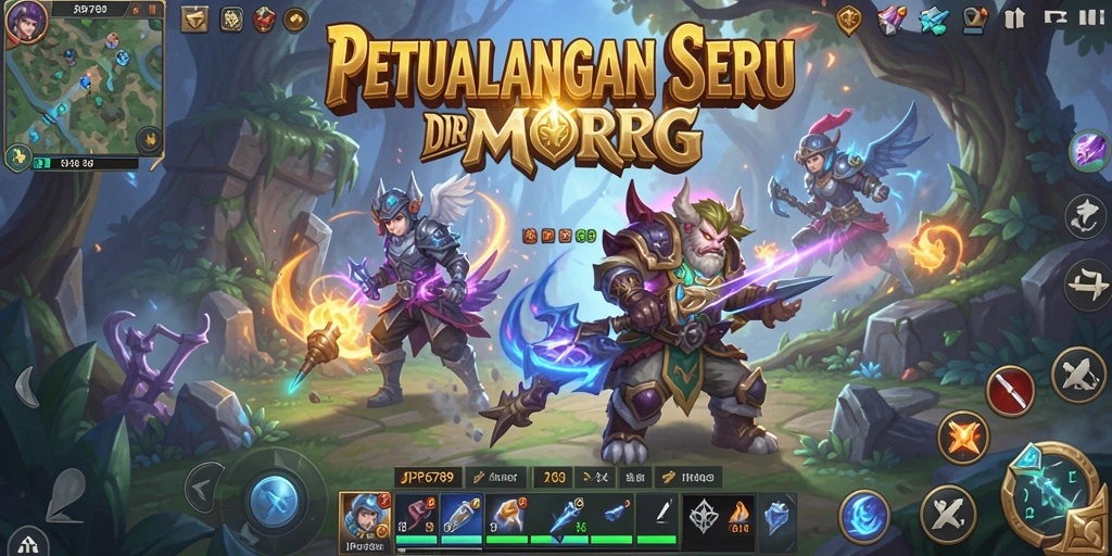 Screenshot gameplay JP6789 menampilkan aksi seru dan dunia yang luas.