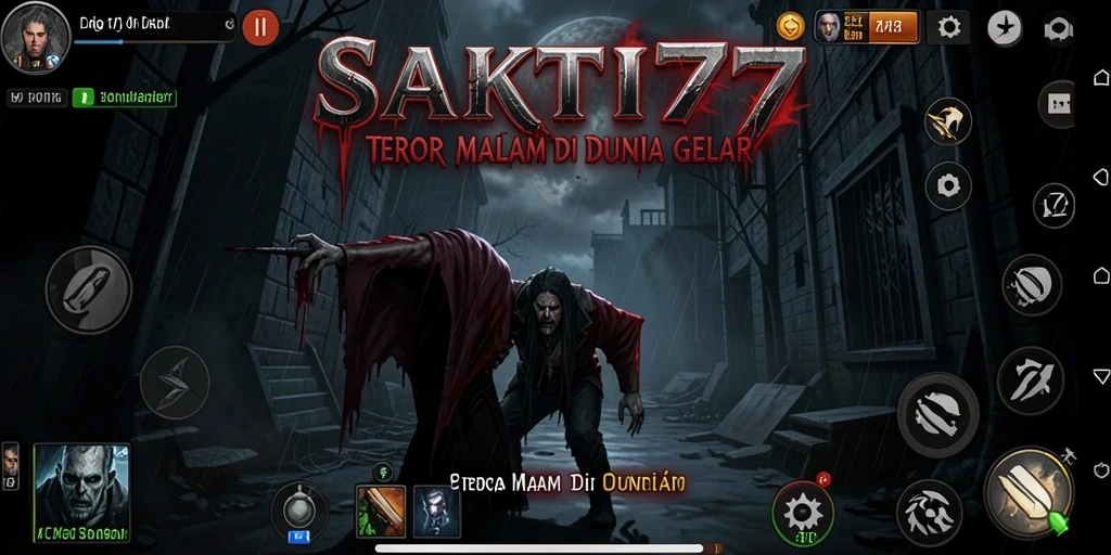 Gameplay menegangkan di SAKTI77 dengan suasana horor yang mencekam.