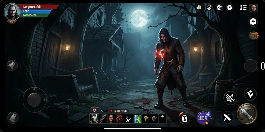 Gameplay menyeramkan di SD107, penuh ketegangan dan misteri.