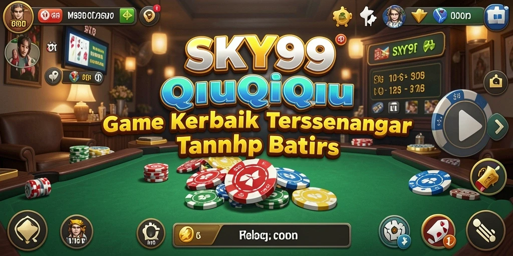 Tampilan gameplay seru di SKY99 dengan aksi QiuQiu.