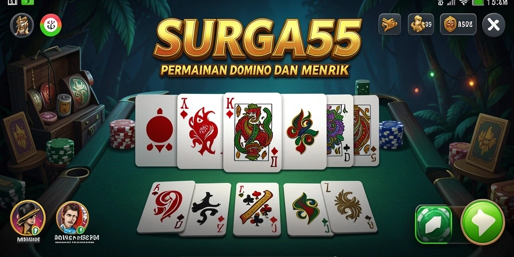 Tampilan gameplay SURGA55 yang menarik dan seru.
