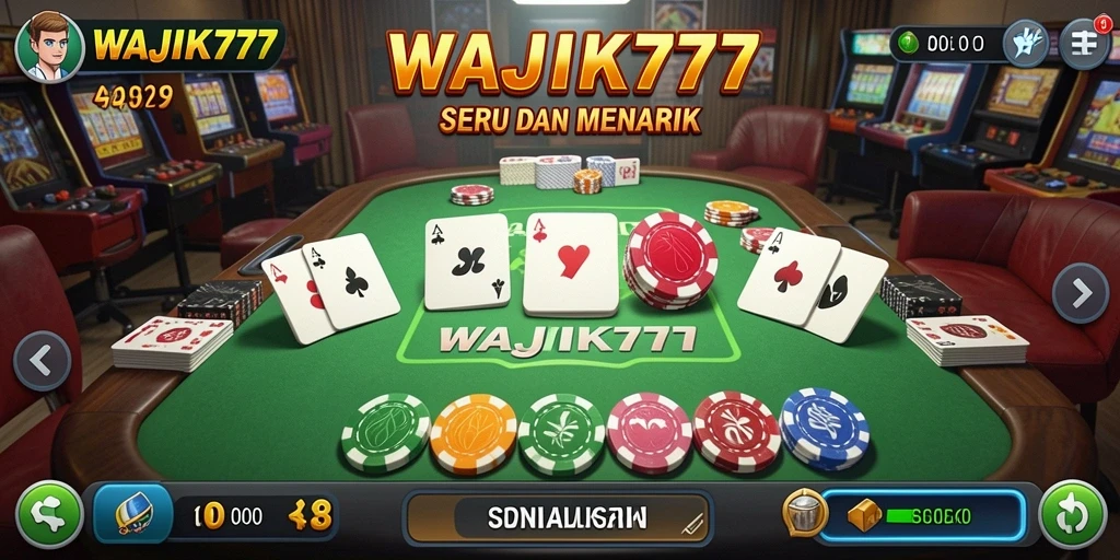 Gameplay seru di WAJIK777 dengan teman-teman dan lawan.